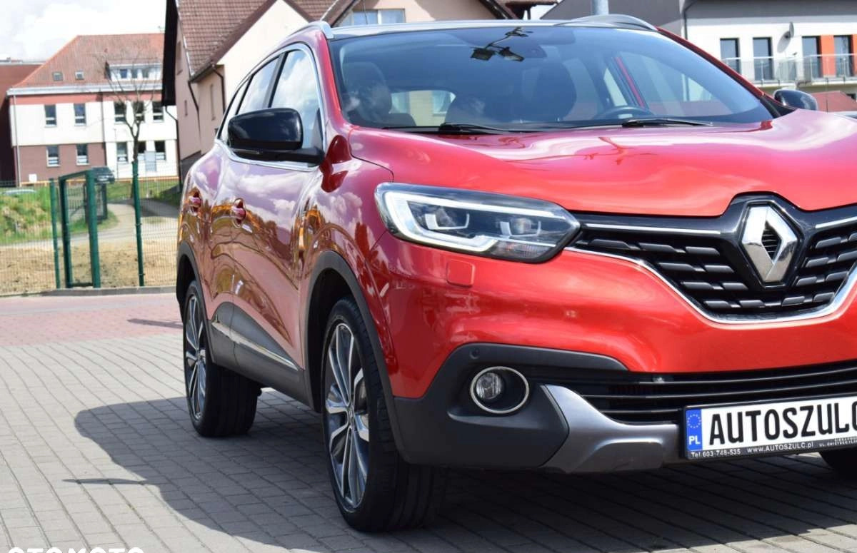 Renault Kadjar cena 58700 przebieg: 169635, rok produkcji 2016 z Zagórz małe 596